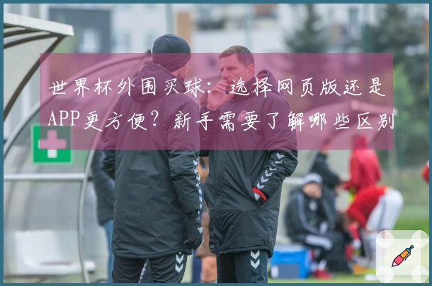 世界杯外围买球：选择网页版还是APP更方便？新手需要了解哪些区别和注意事项